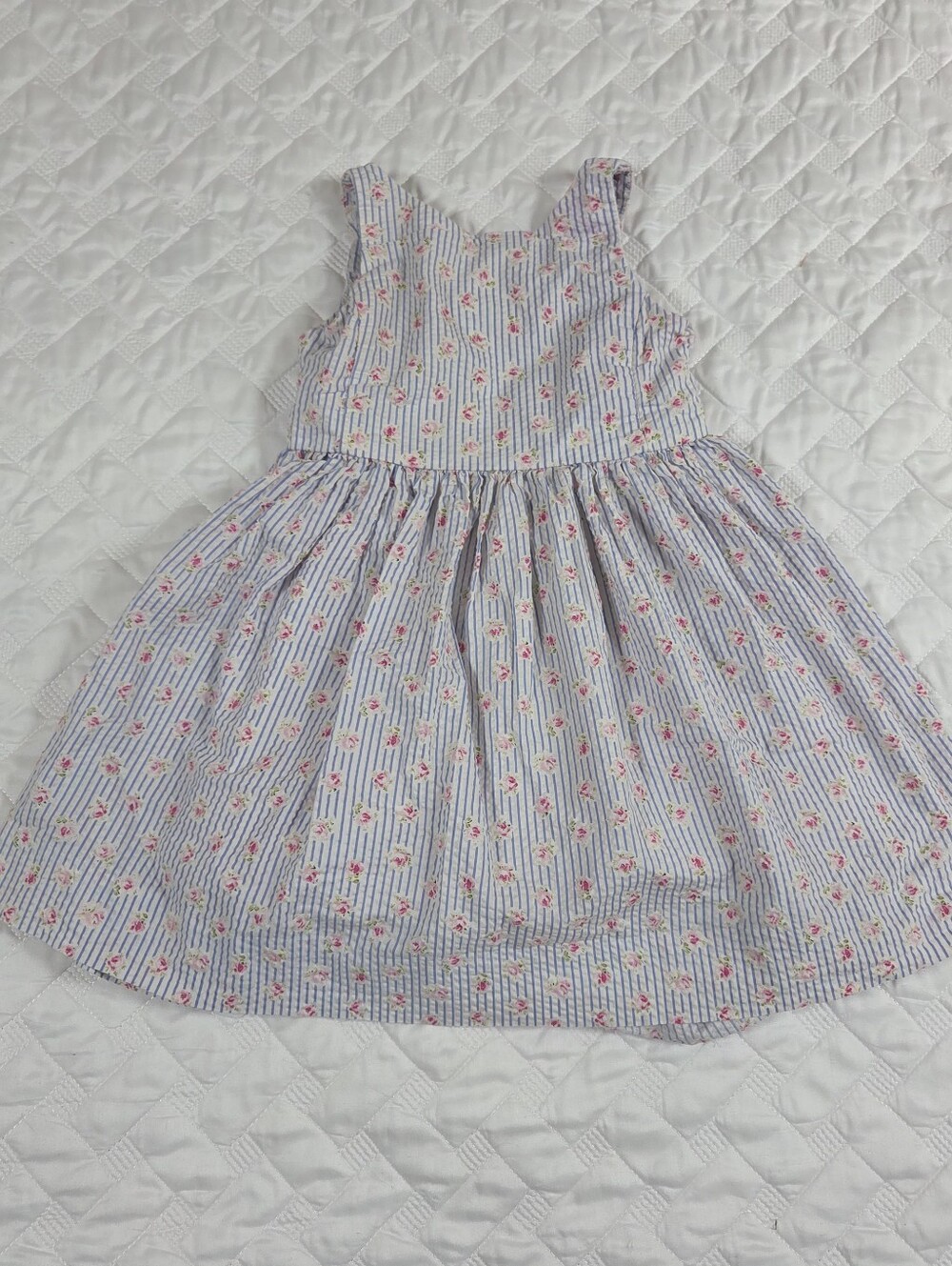Polo Ralph Lauren Girl’s Floral Cotton Poplin Dress Size 4